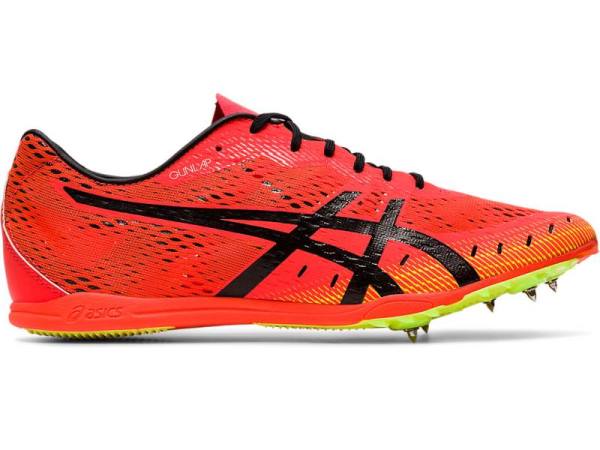 Asics Atletiekschoenen Heren, GUN LAP Oranje/Zwart/Rood - Asics Aanbieding | B3562947-IH